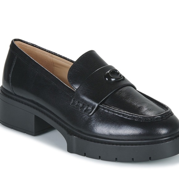 Coach Shoes - Coach Leah  Loafers Black Size 6.5